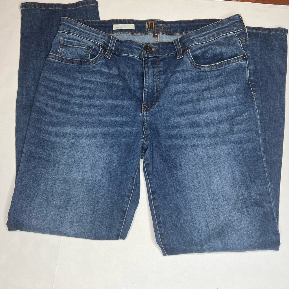 KUT From The Kloth Carrie Boyfriend Jeans size 12